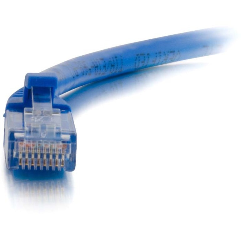 Câble de raccordement réseau C2G Cat6a sans accroc non blindé (UTP) de 15 pieds - Bleu 00701