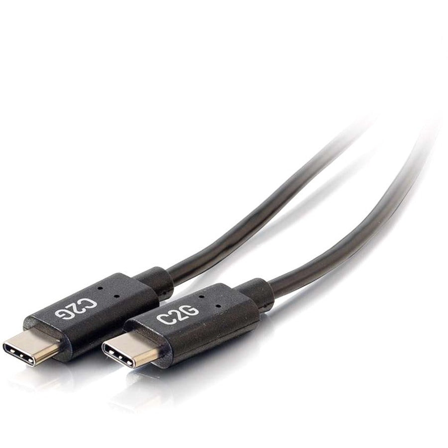 Câble USB C C2G de 6 pieds - USB 2.0 (3A) - Câble M/M Type C 28826