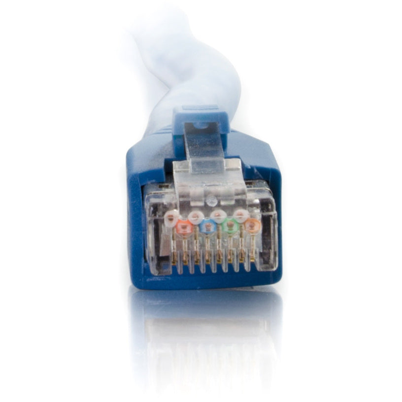 C2G 150ft Cat6 Ethernet Cable - Solid Snagless Shielded - Blue 43170