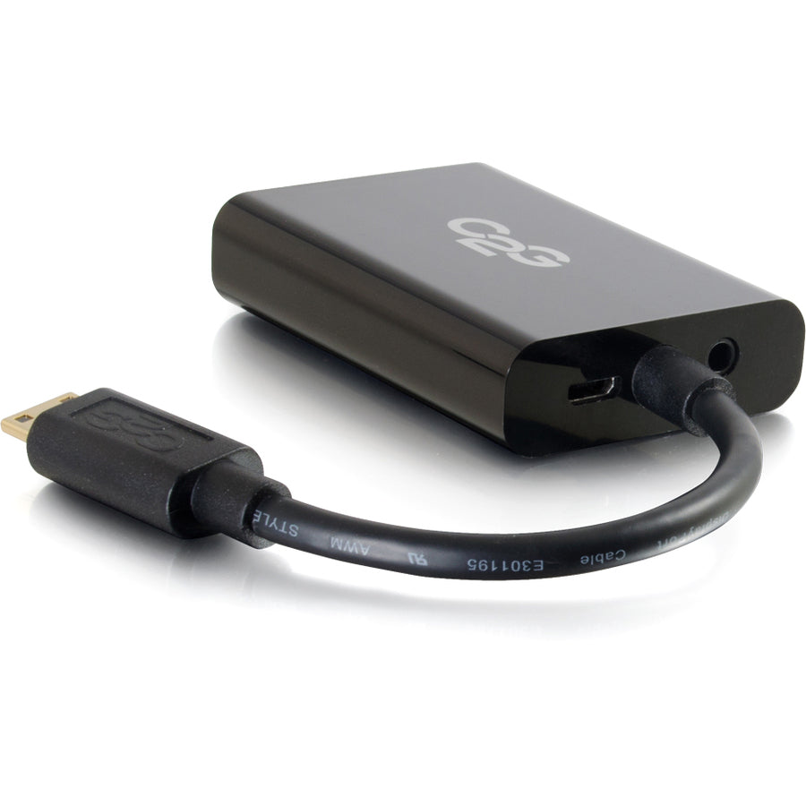 C2G HDMI Mini mâle vers VGA et Audio femelle adaptateur convertisseur Dongle 41354