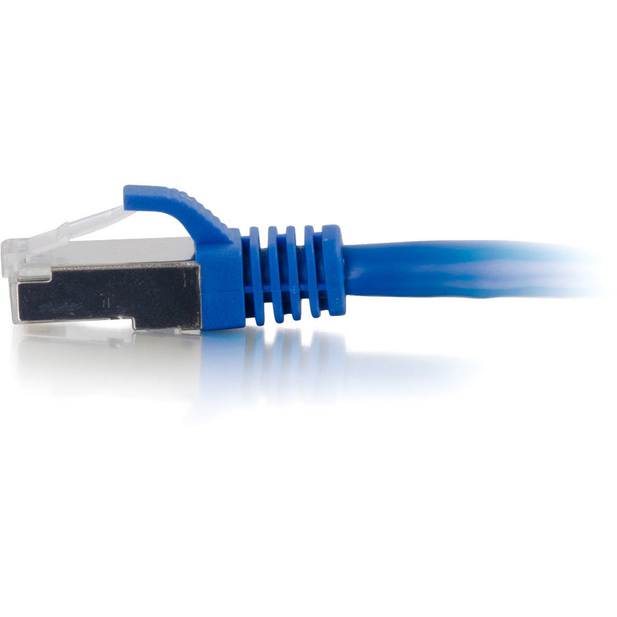 C2G 3ft Cat6a Snagless Shielded (STP) Network Patch Cable - Blue 00674