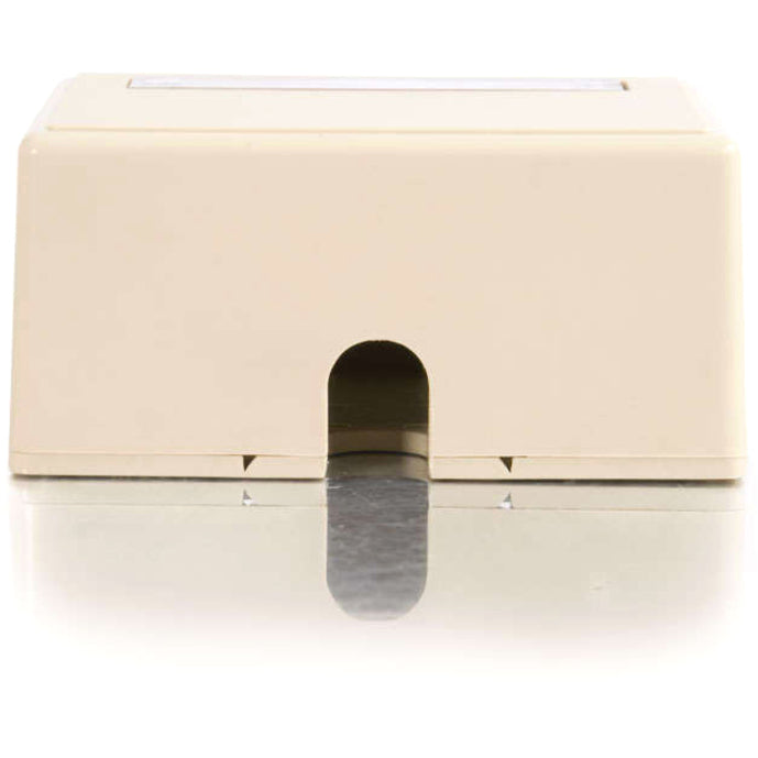 C2G 2 Socket Keystone Jack Surface Mounting Box 03832