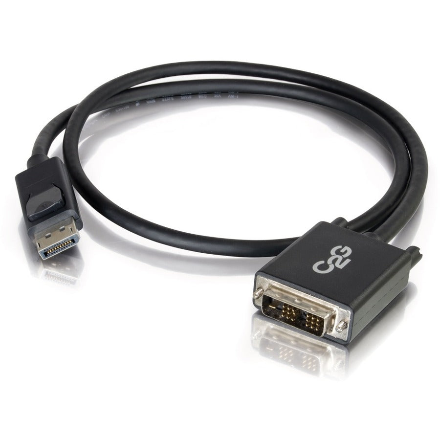 C2G Câble adaptateur DisplayPort mâle vers Single Link DVI-D mâle 3 m – Noir 54330