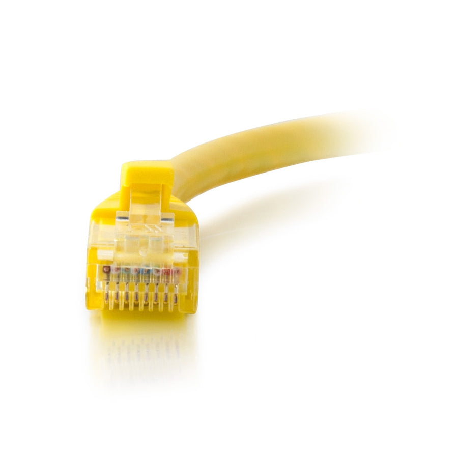 C2G 12ft Cat6a Snagless Unshielded UTP Network Patch Ethernet Cable-Yellow 50751