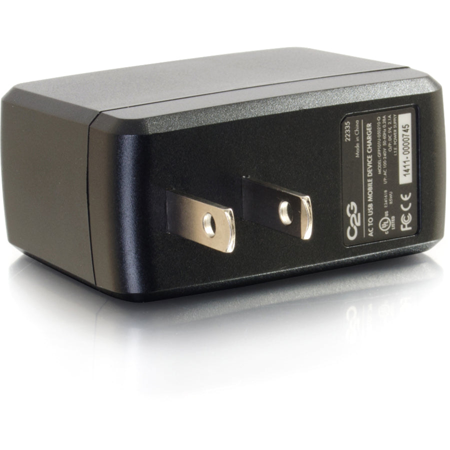 C2G AC to USB Mobile Device Charger, 5V 2A Output 22335