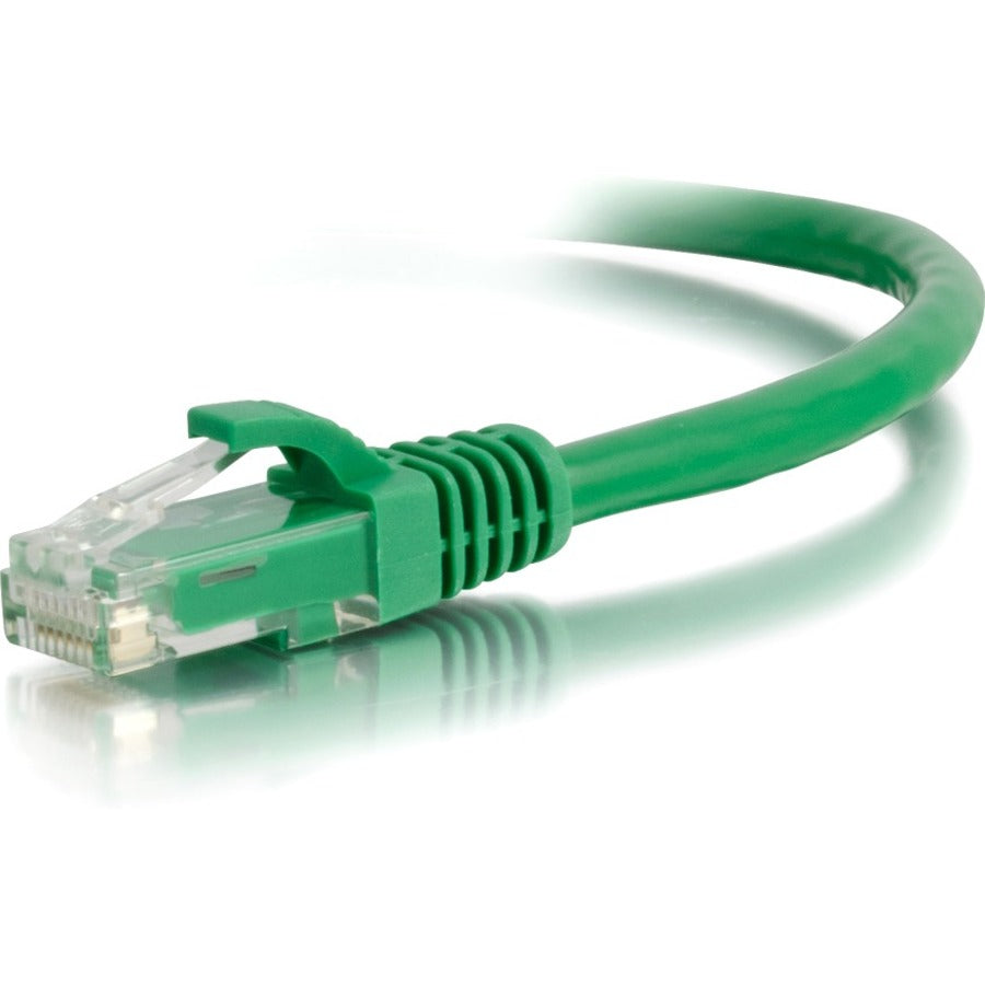 C2G 6in Cat6 Snagless Unshielded (UTP) Network Patch Cable - Green 00954