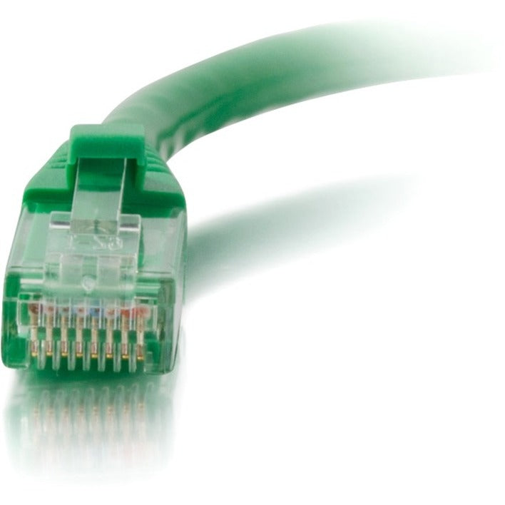 C2G 6in Cat6 Snagless Unshielded (UTP) Network Patch Cable - Green 00954