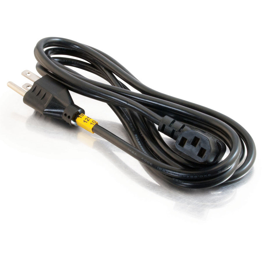 C2G 10ft Universal Right Angle Power Cord 27909