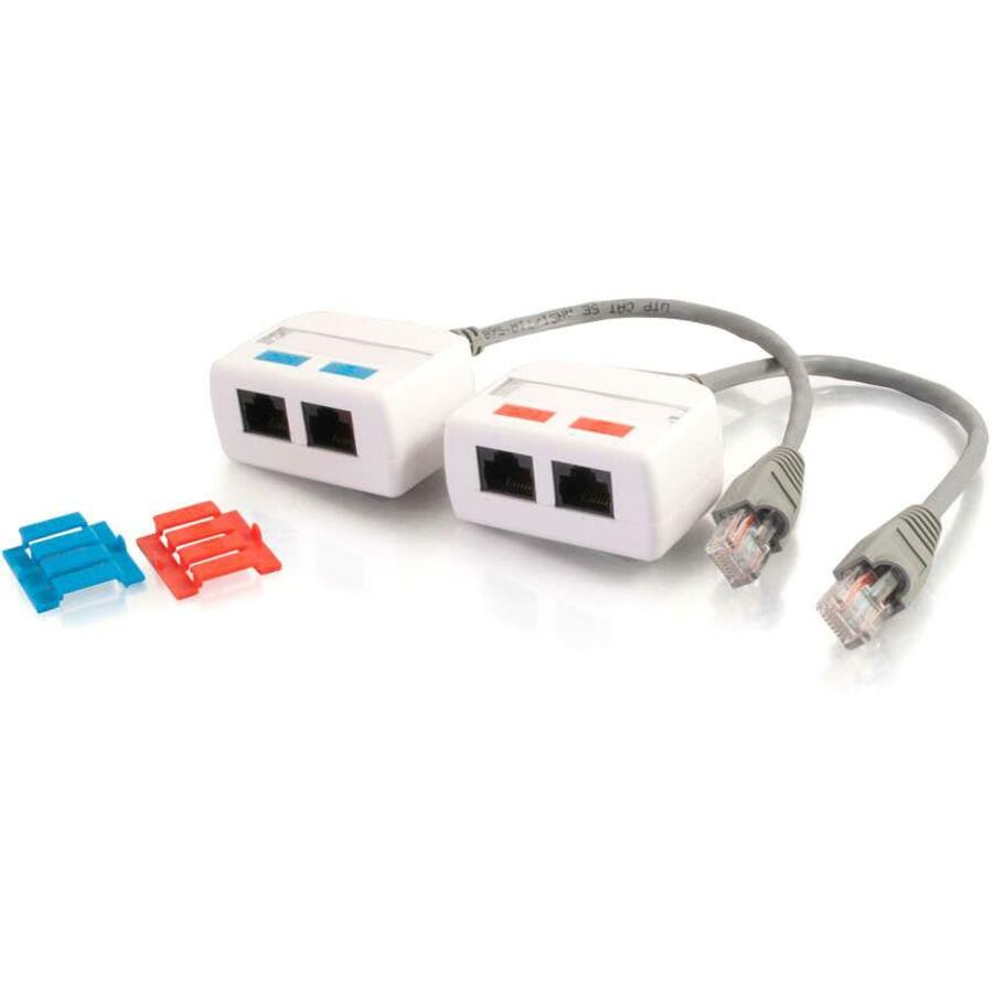 Kit répartiteur/combineur de réseau C2G RJ45 37049