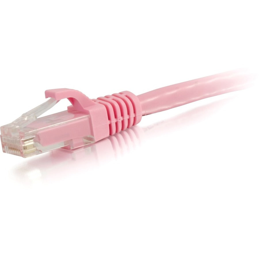 C2G 6in Cat6 Ethernet Cable - Snagless Unshielded (UTP) - Pink 00960