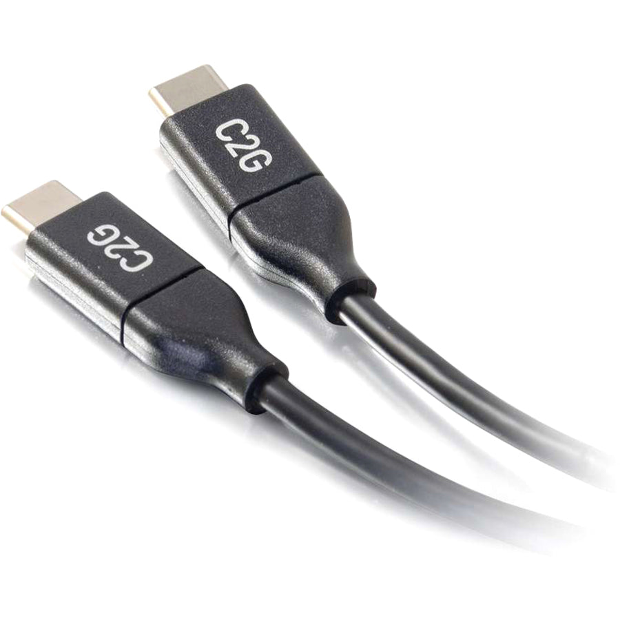 C2G 10ft USB C Cable - USB 2.0 (5A) - M/M Type C Cable 28829