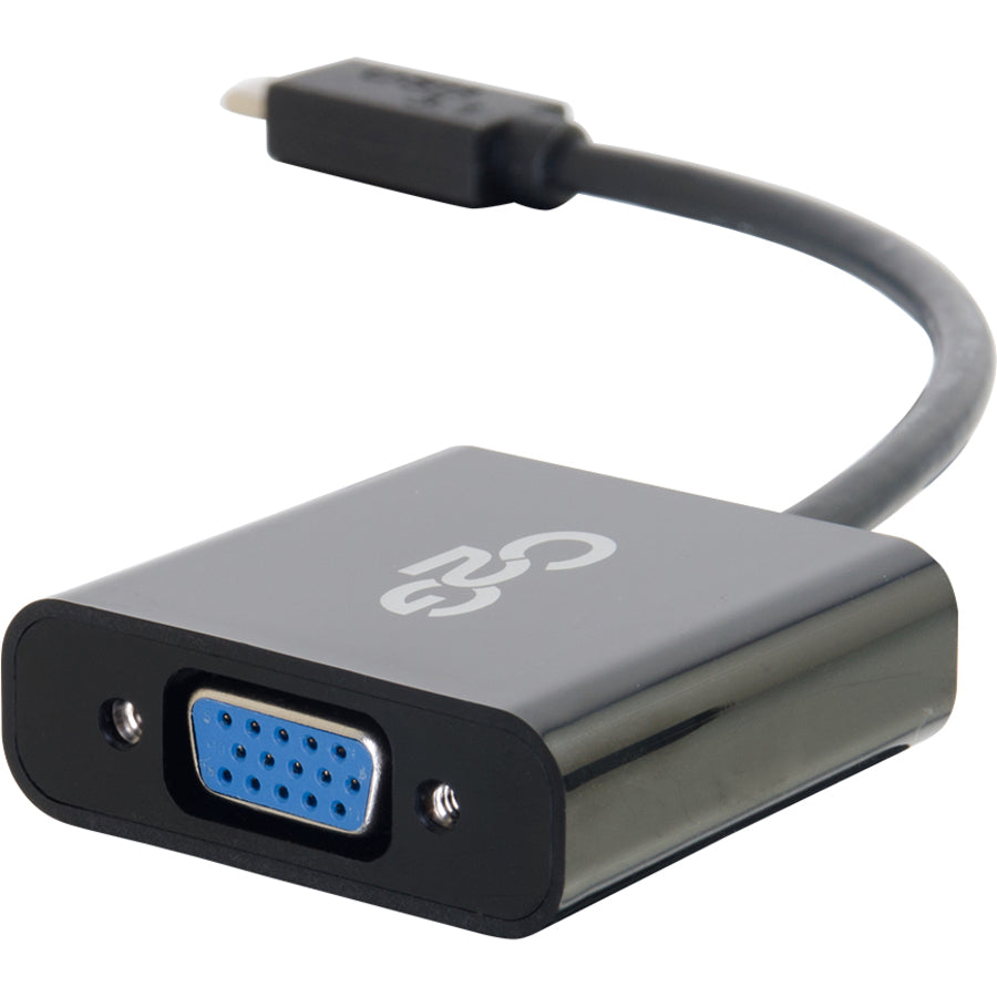 C2G USB-C to VGA Video Adapter-Black 29471