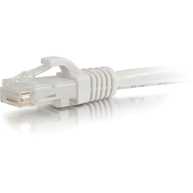 C2G 6in Cat6 Snagless Unshielded (UTP) Network Patch Cable - White 00959