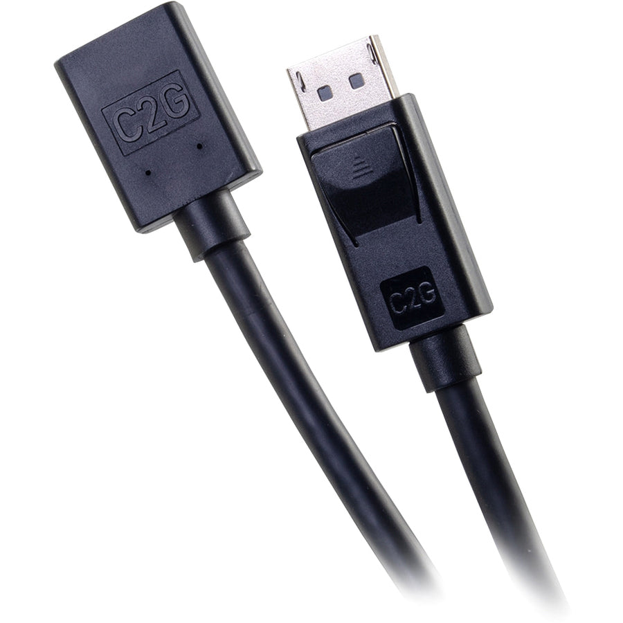 C2G 6ft DisplayPort Extension Cable - Male to Female DisplayPort Cable 54451