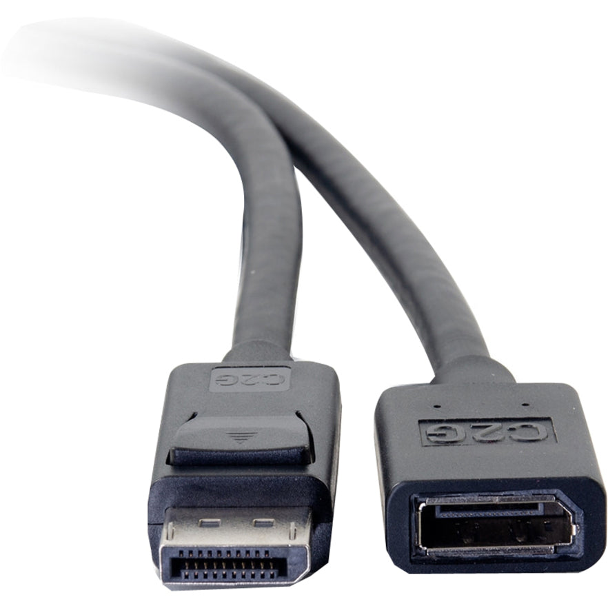 C2G 6ft DisplayPort Extension Cable - Male to Female DisplayPort Cable 54451