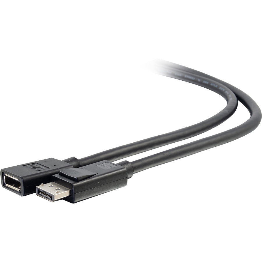 C2G 6ft DisplayPort Extension Cable - Male to Female DisplayPort Cable 54451