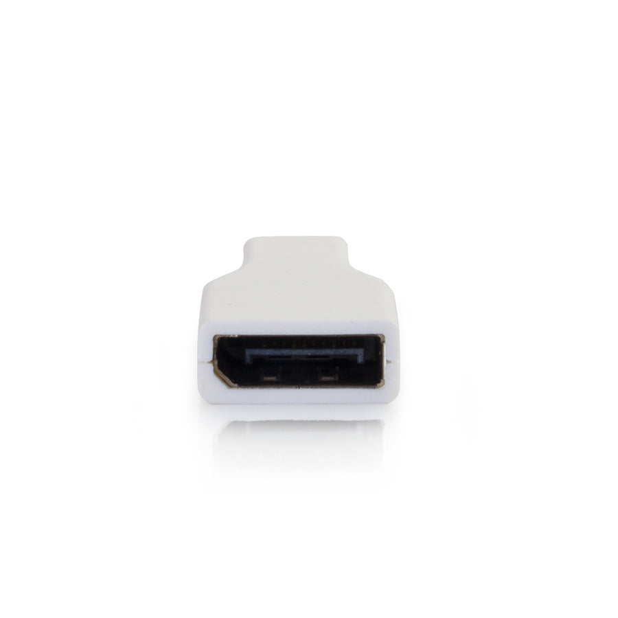 C2G DisplayPort Female to Mini DisplayPort Male Adapter - White 18409