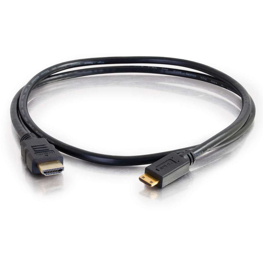 C2G 1m High Speed HDMI to Mini HDMI Cable with Ethernet - 4K 60Hz (3ft) 40306