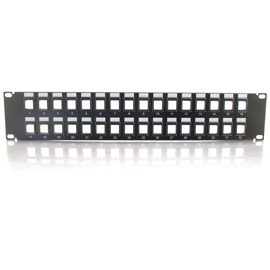 C2G 32 port Blank Keystone/Multimedia Patch Panel 03860