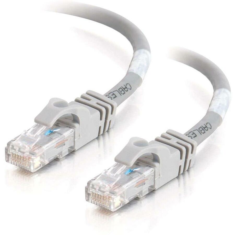 C2G 25 pi Cat6 Snagless Crossover UTP Câble de raccordement réseau non blindé - Gris 27825