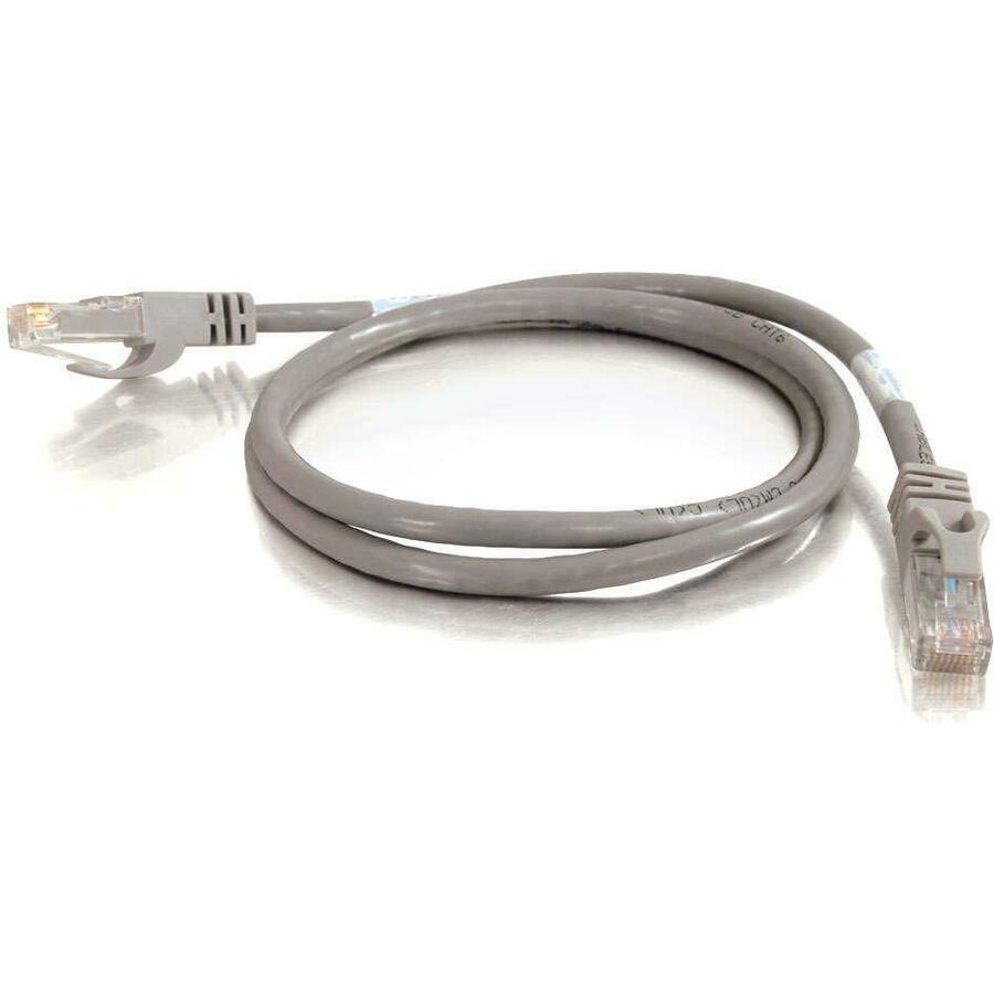 C2G 25 ft Cat6 Snagless Crossover UTP Unshielded Network Patch Cable - Gray 27825