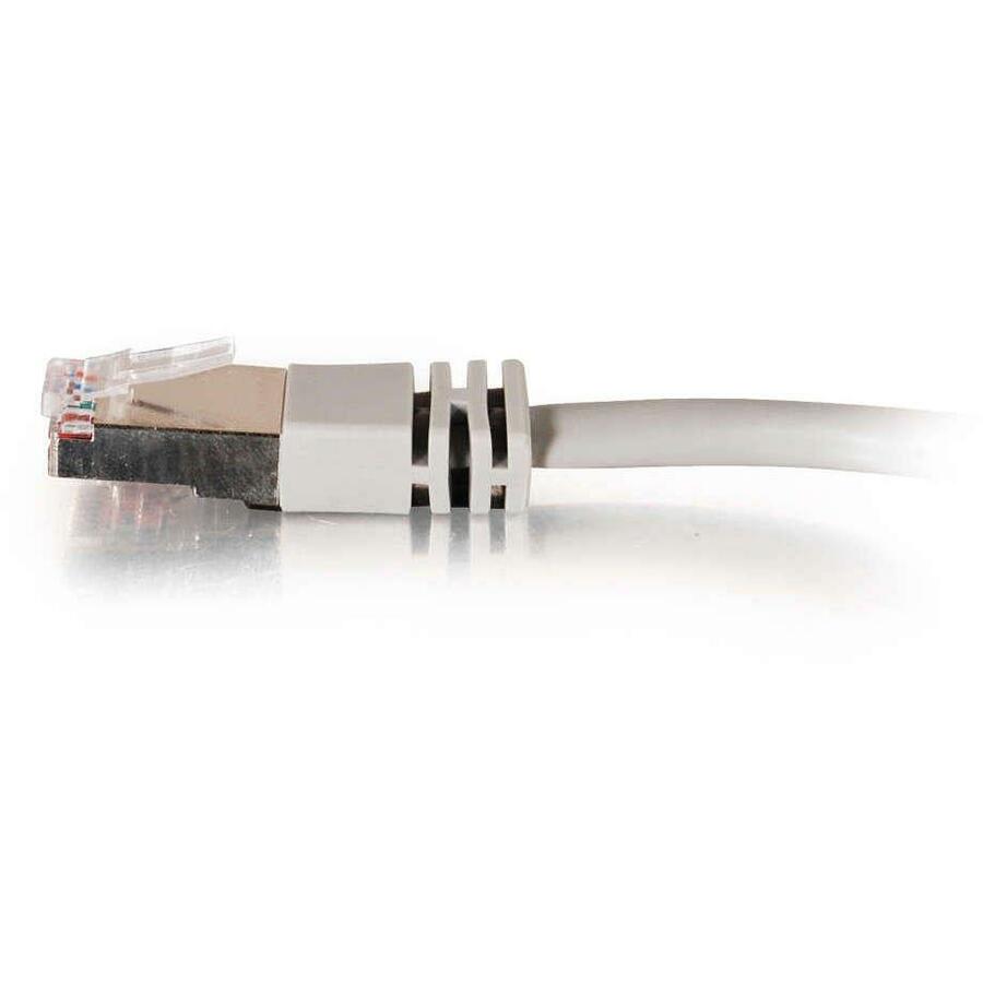 C2G 50 ft Cat5e Molded Shielded Network Patch Cable - Gray 27270