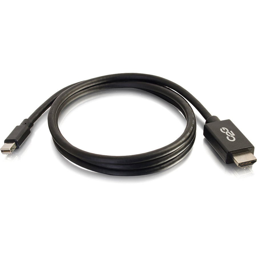 Câble C2G 10 pieds 4K Mini DisplayPort vers HDMI - Noir - M/M - TAA 54422