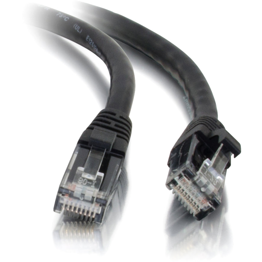 C2G 6in Cat5e Snagless Unshielded (UTP) Network Patch Cable - Black 00933