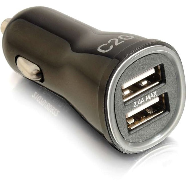 Chargeur de voiture USB intelligent à 2 ports C2G, sortie 2,4 A 21070