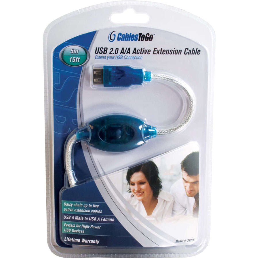 C2G USB 2.0 Active Extension Cable 39978