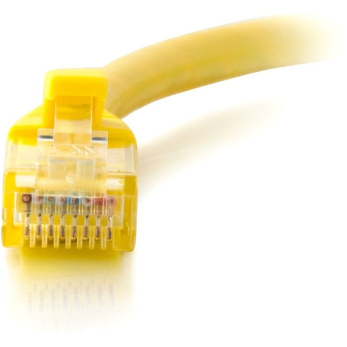 C2G 6in Cat6 Snagless Unshielded (UTP) Network Patch Cable - Yellow 00956