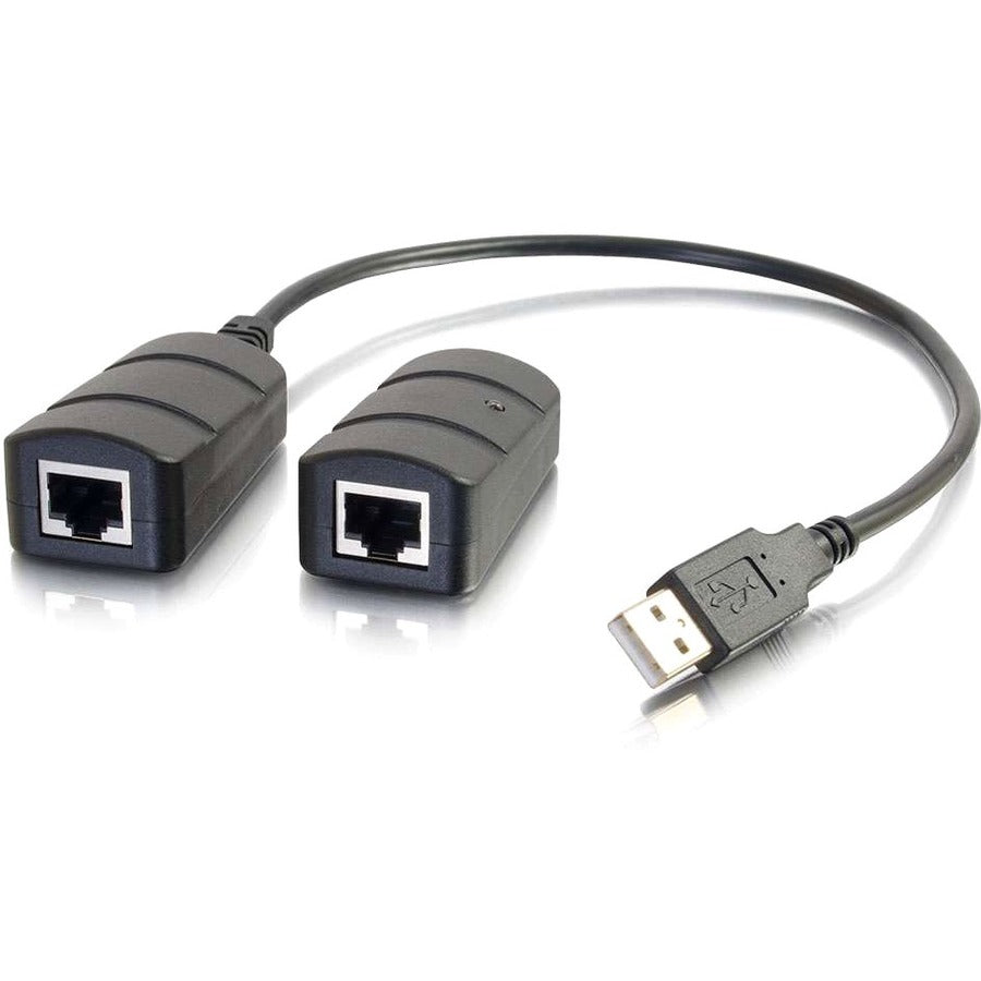 Extension C2G 1 port USB 2.0 sur Cat5/Cat6 - Extension USB jusqu'à 150 pieds 54284