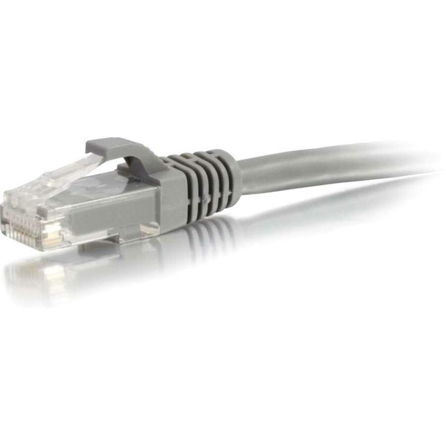 Câble de raccordement réseau C2G Cat6a sans accroc non blindé (UTP) de 10 pieds - Gris 00664