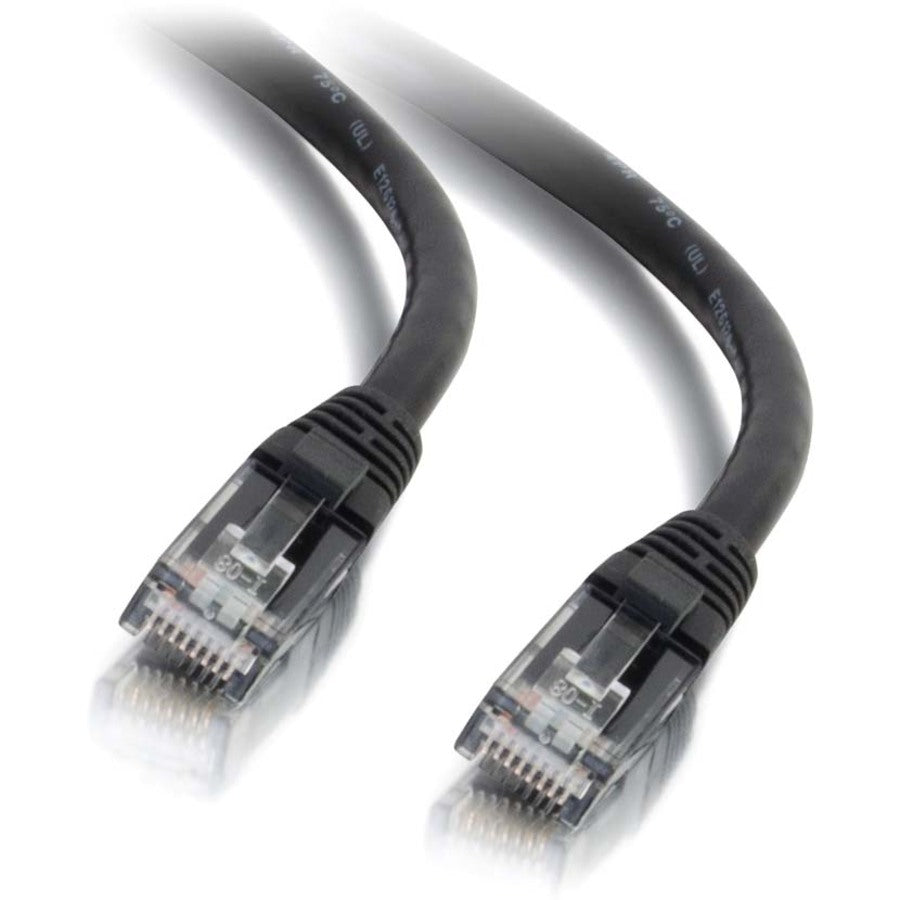 C2G 6in Cat6 Snagless Unshielded (UTP) Network Patch Cable - Black 00953