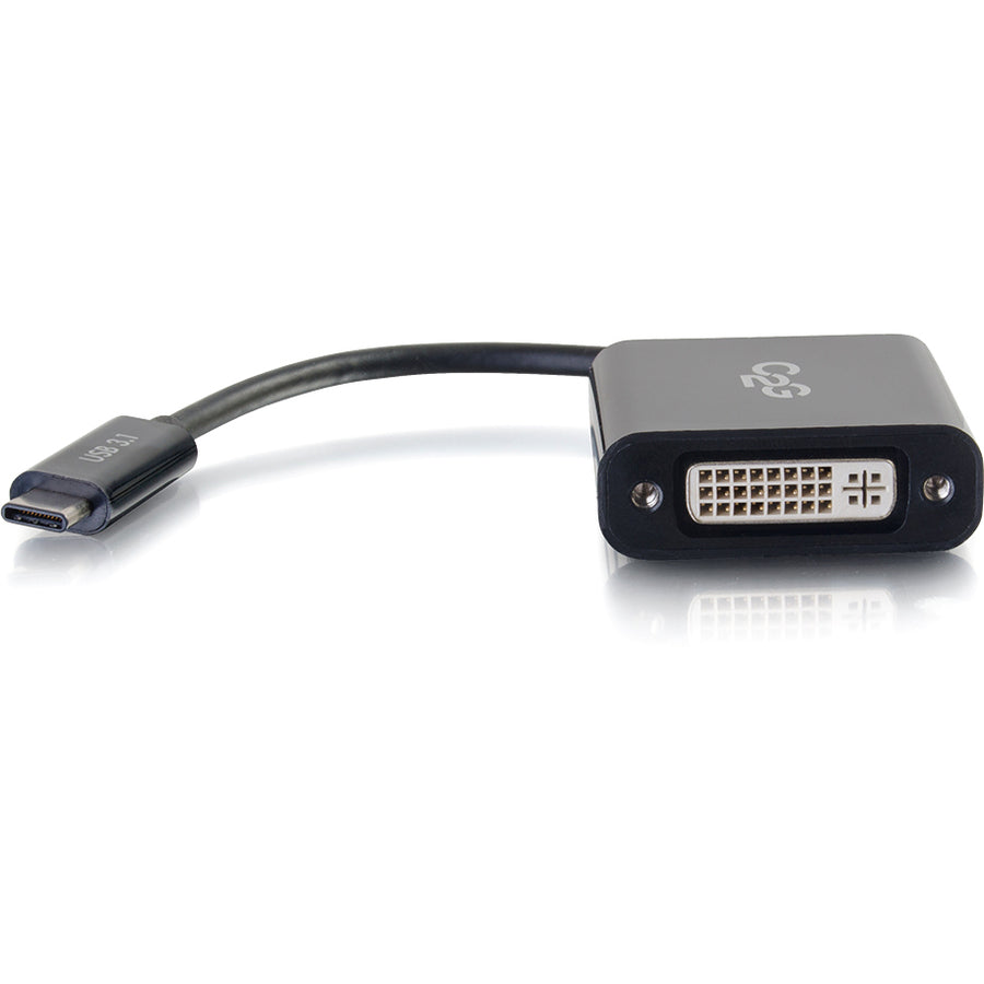 Convertisseur adaptateur vidéo C2G USB-C vers DVI-D - Noir 29483