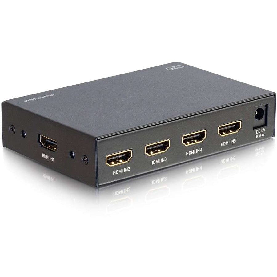 C2G UltraHD HDMI Selector Switch 5 X 1 - 4K HDMI Switch 41397