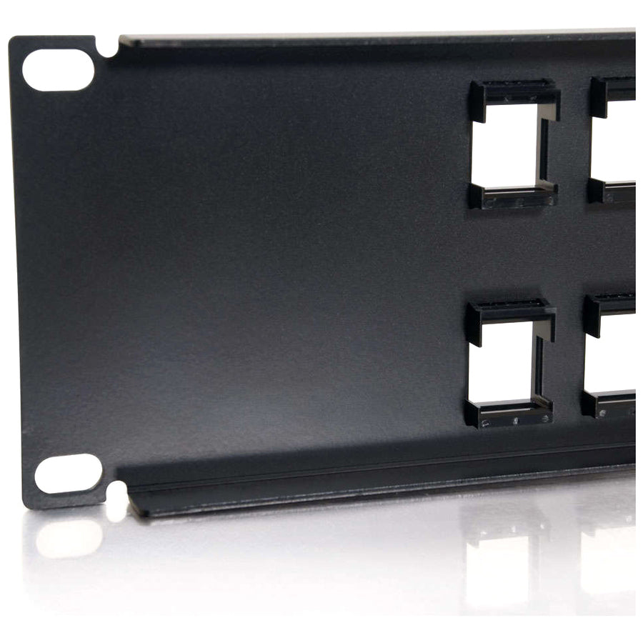 C2G 24 port Blank Keystone/Multimedia Patch Panel 03859