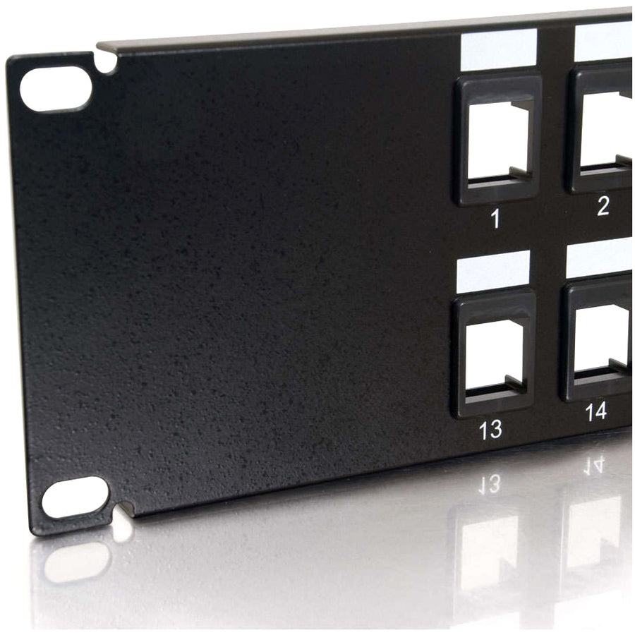 C2G 24 port Blank Keystone/Multimedia Patch Panel 03859