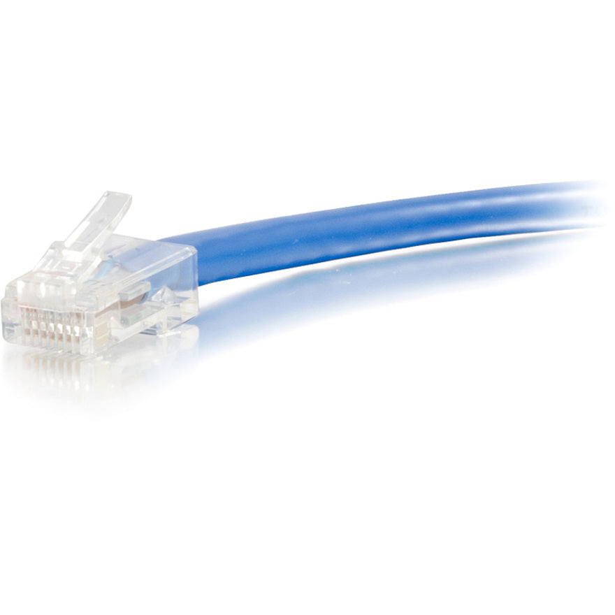 C2G Câble de brassage réseau UTP non blindé Cat6 non amorcé de 1 pied - Bleu 04085