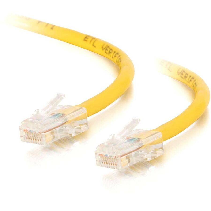 C2G 7 pi Cat5e câble de raccordement réseau non blindé UTP croisé non amorcé - Jaune 24511