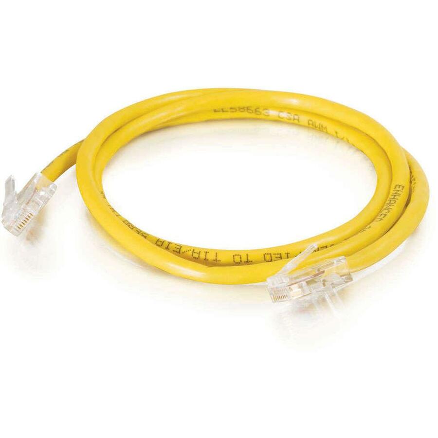 C2G 7 pi Cat5e câble de raccordement réseau non blindé UTP croisé non amorcé - Jaune 24511