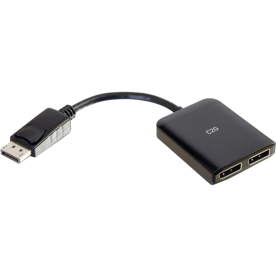 C2G DisplayPort to DisplayPort x2 Monitor Splitter - 4K DisplayPort MST Hub 54291