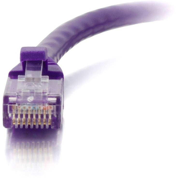 C2G 6in Cat6 Ethernet Cable - Snagless Unshielded (UTP) - Purple 00958