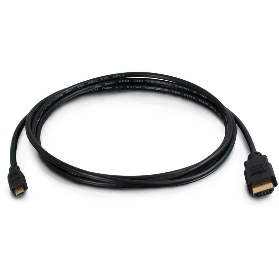 Câble HDMI vers micro HDMI haute vitesse C2G de 1,5 pieds avec Ethernet 50613