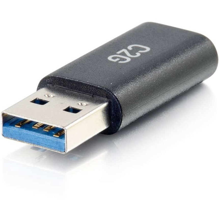 C2G USB C To USB A SuperSpeed USB 5Gbps Adapter Converter - Female to Male 54427