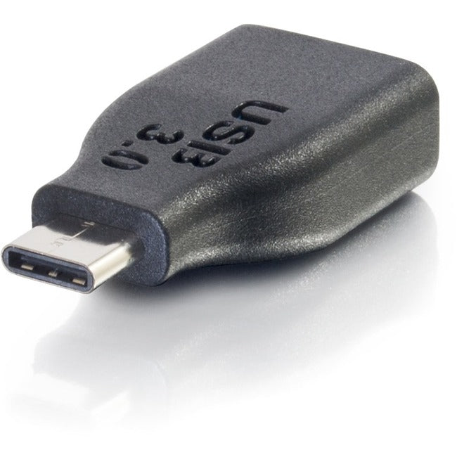 C2G USB 3.0 USB-C to USB-A Adapter M/F - Black 28868