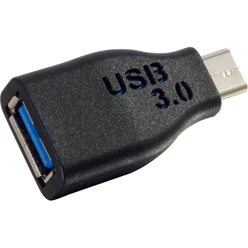 C2G USB 3.0 USB-C to USB-A Adapter M/F - Black 28868