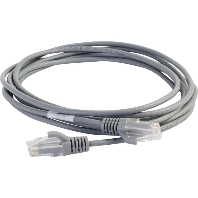 C2G 1ft Cat6 Ethernet Cable - Slim - Snagless Unshielded (UTP) - Gray 01085