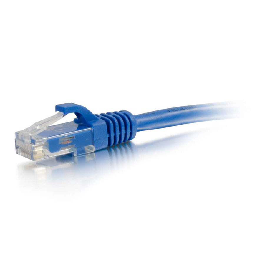 C2G 50ft Cat6a Snagless Unshielded (UTP) Network Patch Ethernet Cable-Blue 50877