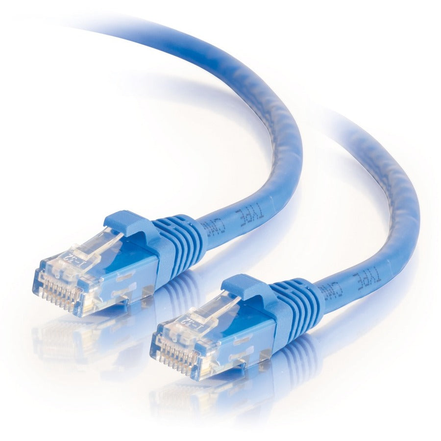 C2G Câble de raccordement réseau Cat6 non blindé (UTP) de 0,6 m – Bleu 03973